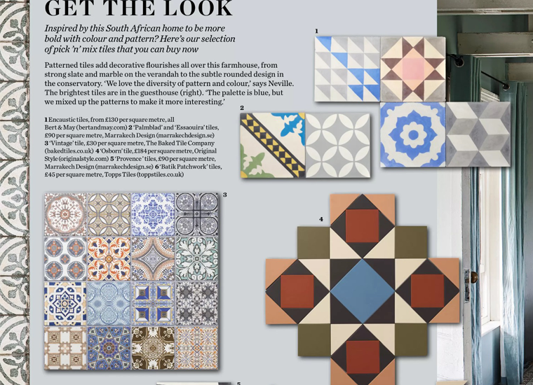 Baked Tiles jwc Awardwinning homes and interiors publicity specialists