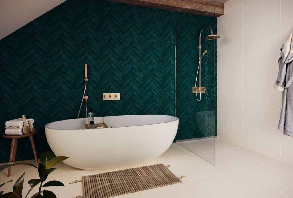 Create a Spacious and Stylish Bathroom with The Baked Tile Company’s Designer Tiles