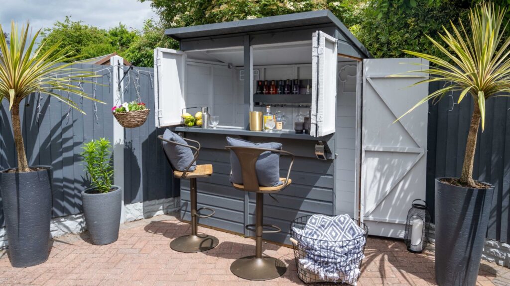 Create Your Own Oasis: DIY Garden Bars Trending