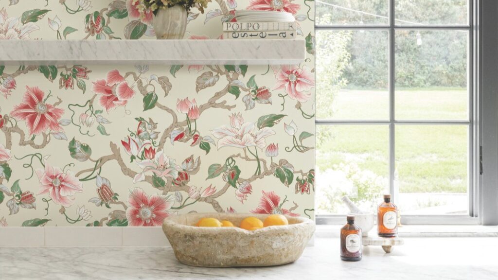 Beautiful Walls Predicts Floral Wallpaper Boom