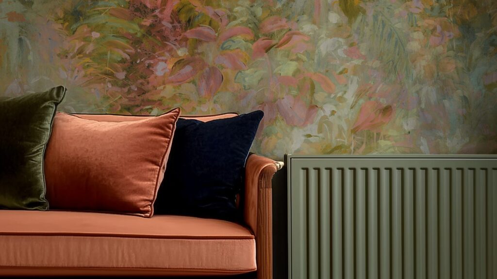Dynamic Wall Mural Brings Lush, Wild Nature Indoors