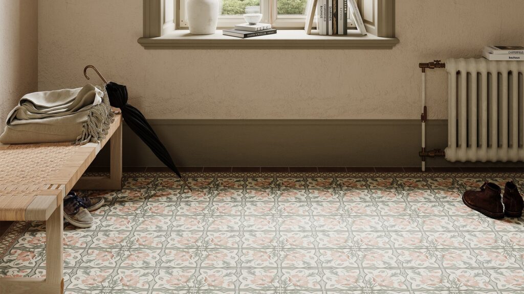 Victorian Charm Reimagined: Baked Tile’s Latest Porcelain Tiles Offer Authentic Encaustic Appeal