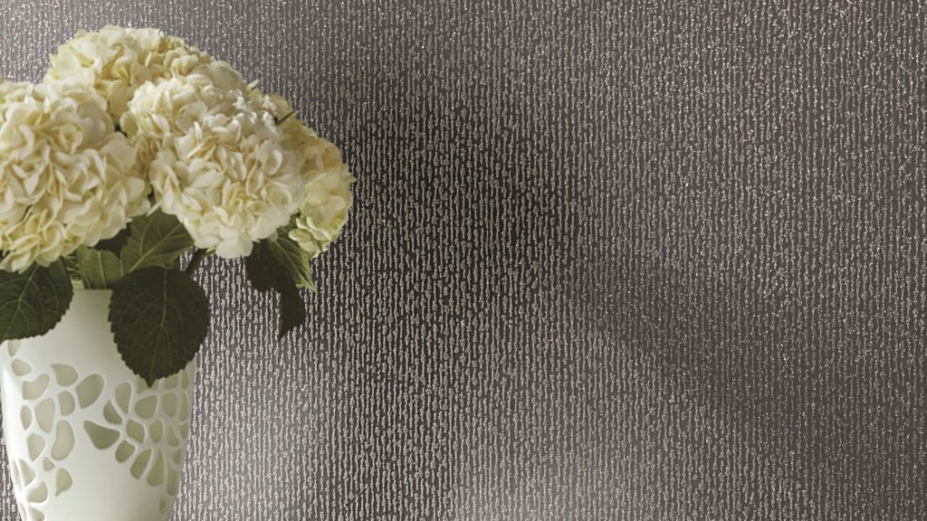Glass-Beaded Wallpapers from Beautiful Walls Brings Dimension and Shine