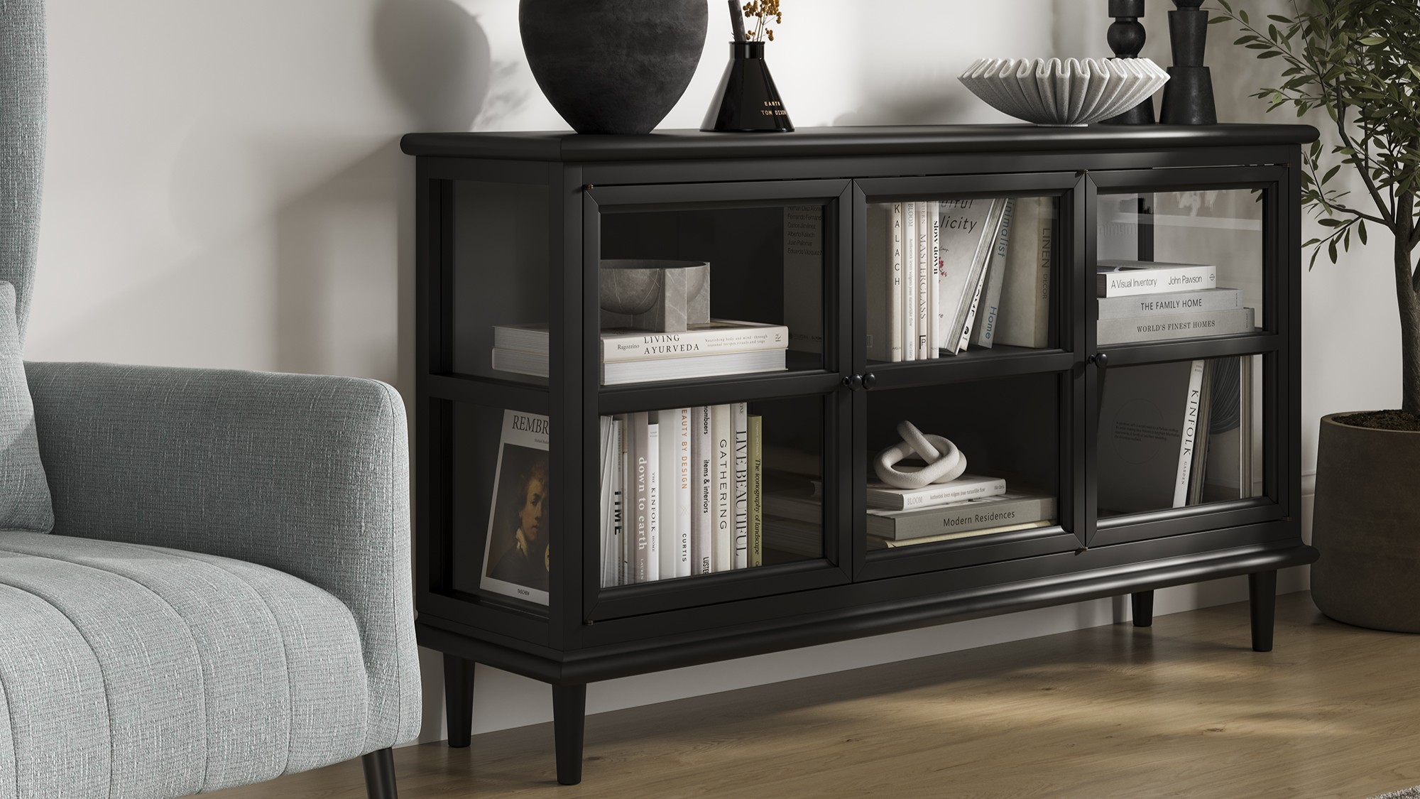 Embrace the Dark Side: Olivia’s Unveils Exclusive Black Furniture Collection