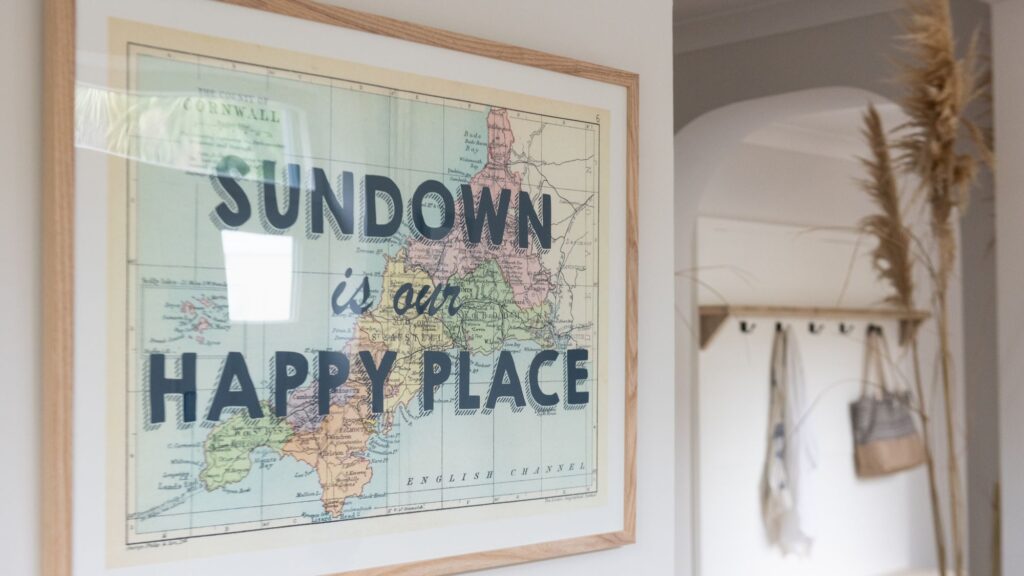 Gift a Favourite Memory with a Custom Map from Beach House Art