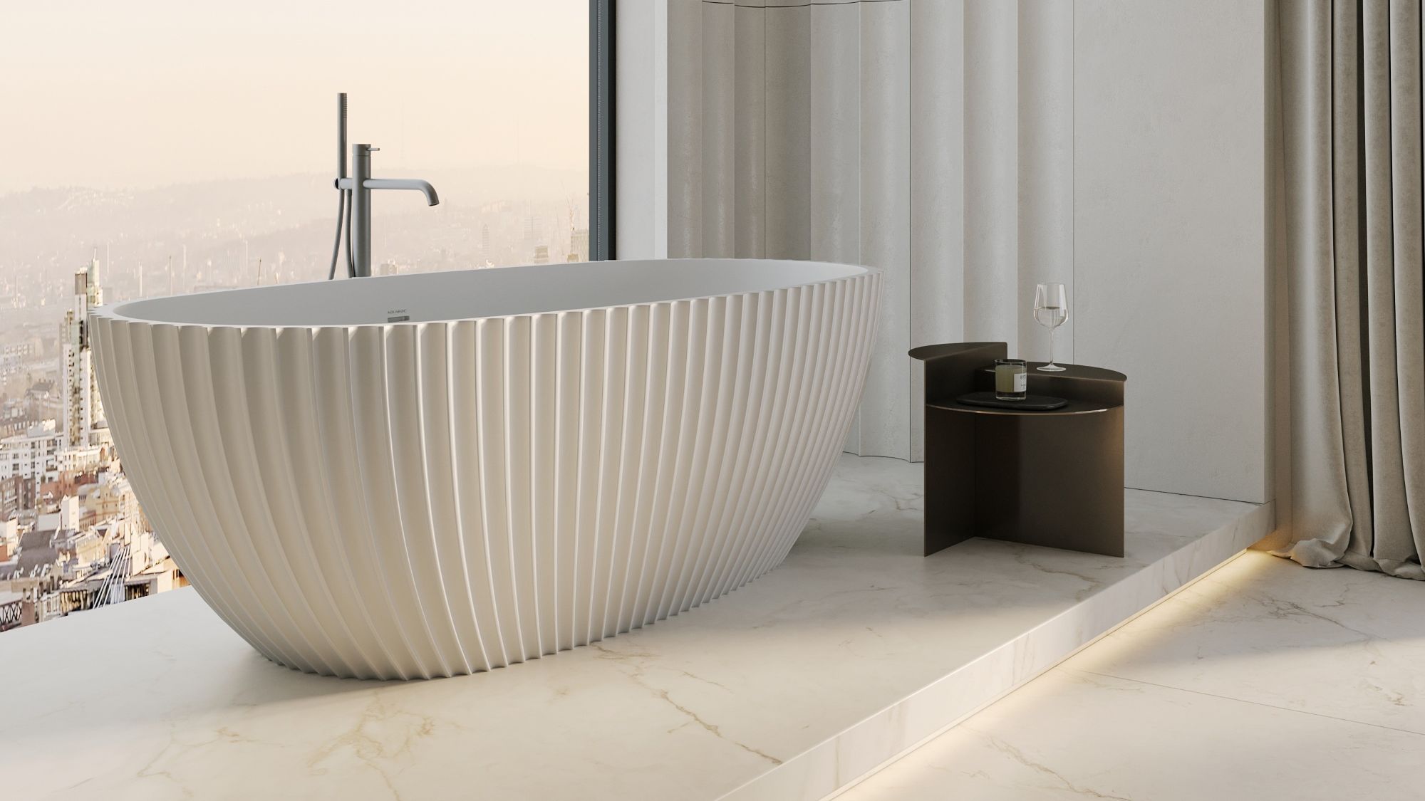 How Aquaroc’s Commanding Oval Baths are Reshaping Bath Time