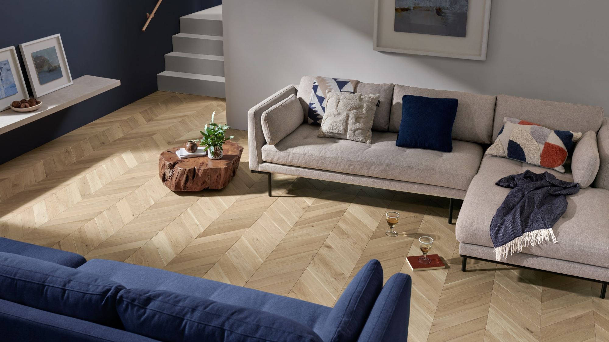 Statement Parquet, Subtle Planks: Woodpecker Flooring Balances Impact and Harmony