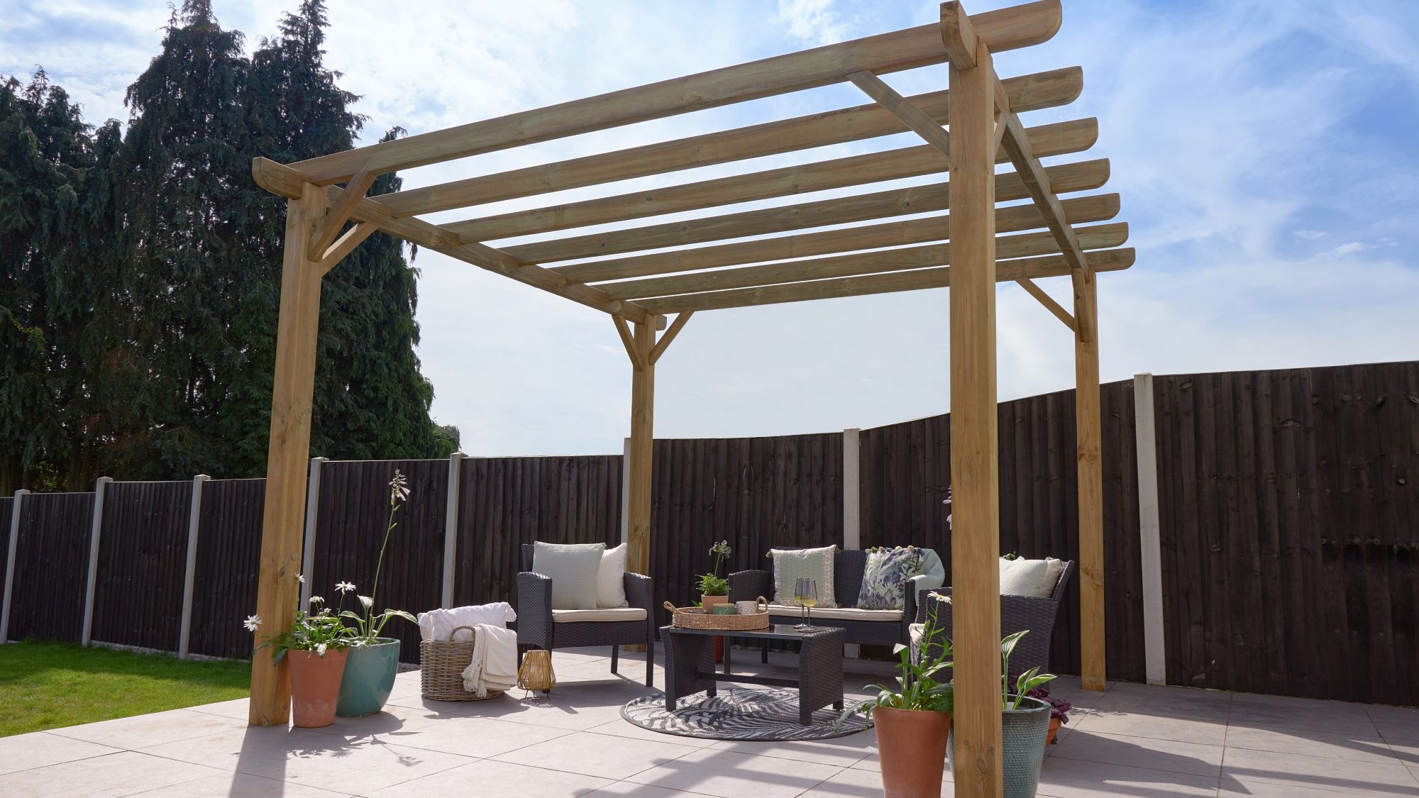 From Patio to Garden Room: Pergolas Give Outdoor Spaces New Purpose