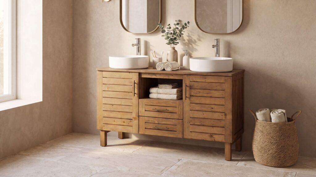 Reclaim Nation Brings Spa-Like Style to Bathrooms with Reclaimed Wood Vanities